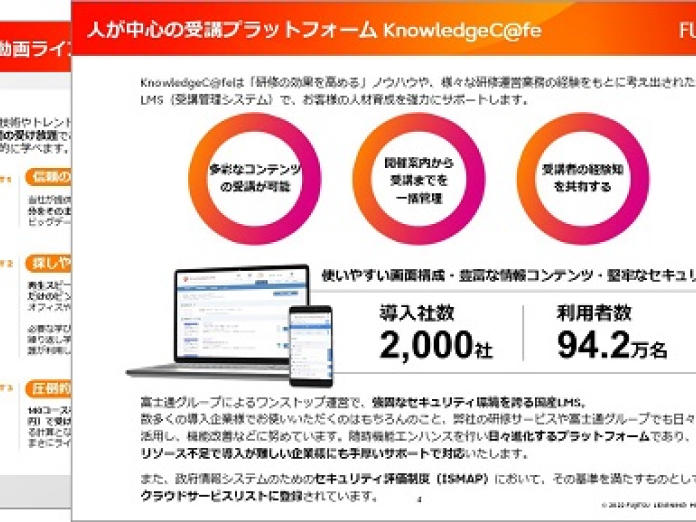 KnowledgeC@fe サービス紹介資料