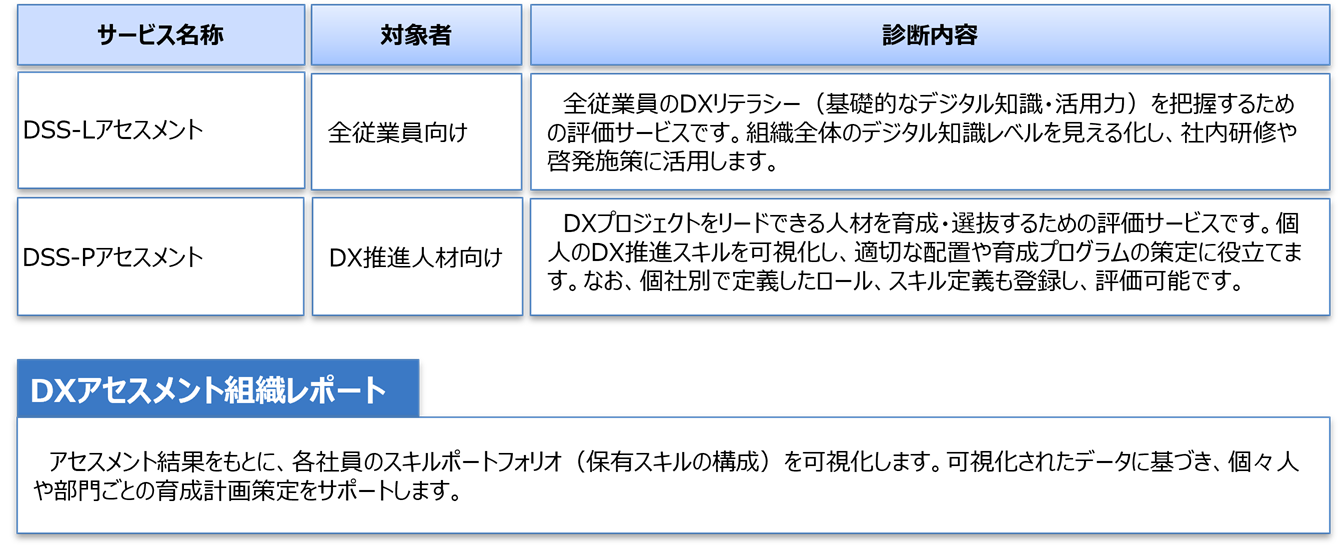 SkillCompass®(DSSアセスメント)とは