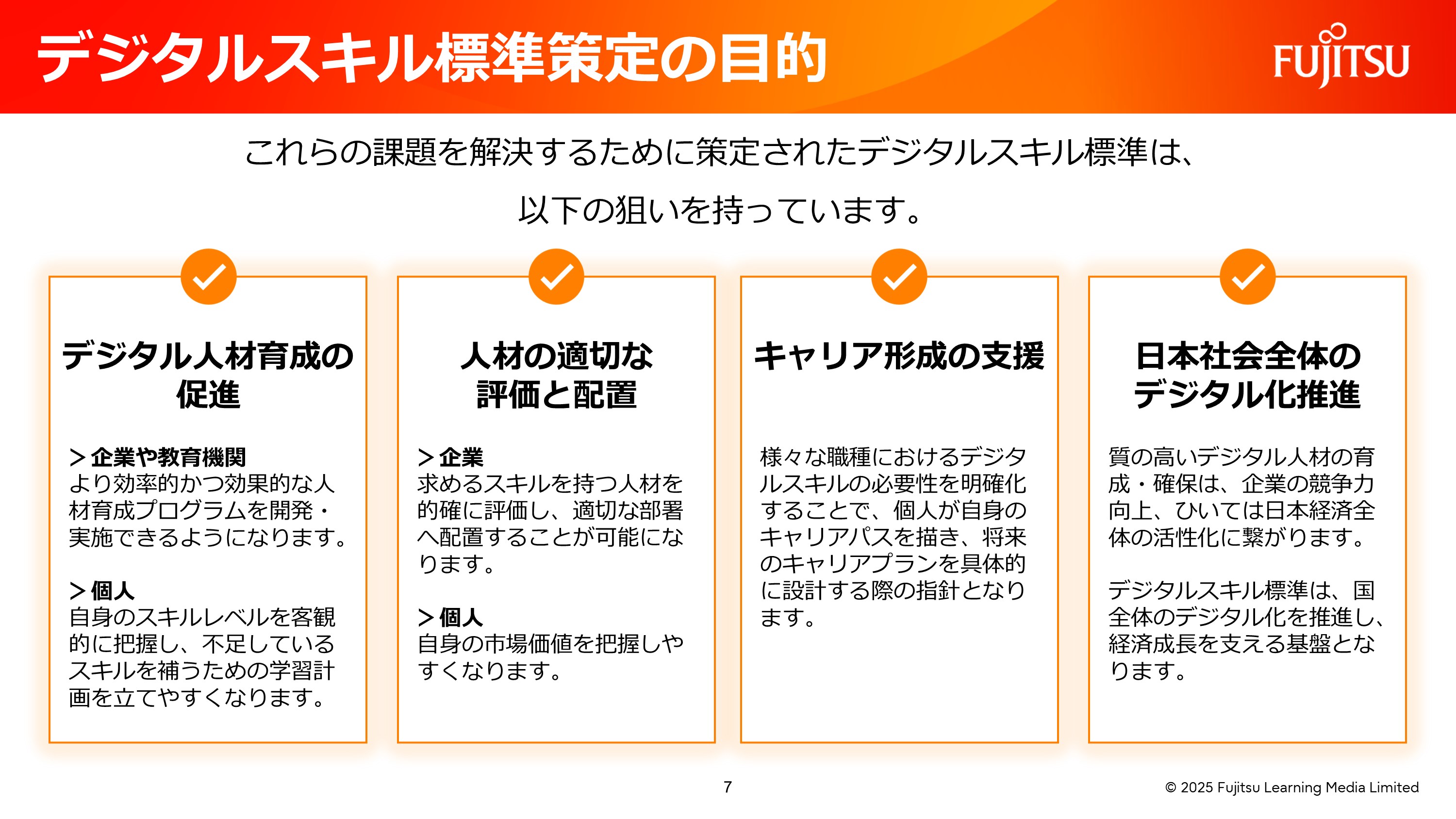 デジタルスキル標準とその活用法スライド3