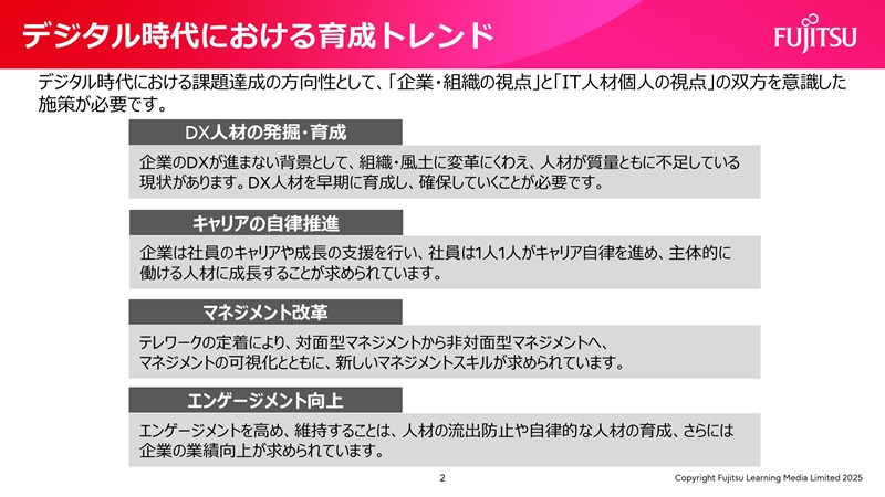 人材戦略・人材開発コンサルティングサービス紹介資料 資料スライド2