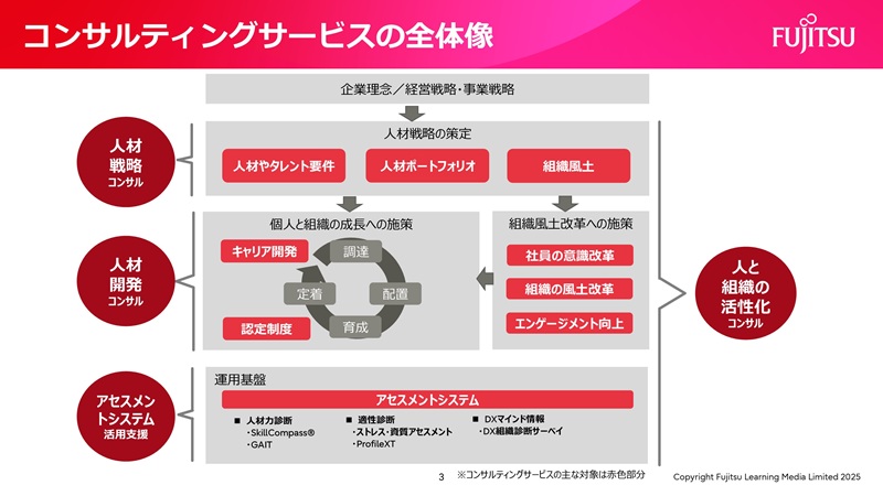 人材戦略・人材開発コンサルティングサービス紹介資料 資料スライド3