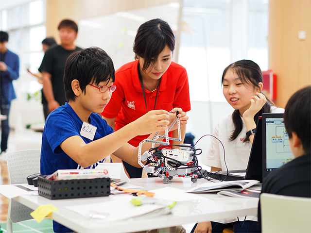 ロボットプログラミングを学ぶ！
