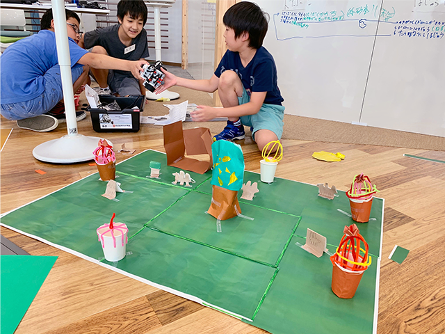 ロボットプログラミングを学ぶ！